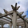 Oak Pergola detail