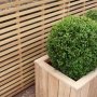 Horizon panels with lulworth planter
