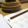 Rose column being manufactured