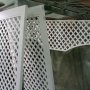 Trellis scheme drying from spraying