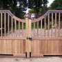 Close boarded gate design
