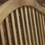 Serpentine Bench back rest detail