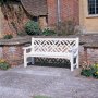 Chinese Chippendale Painted White