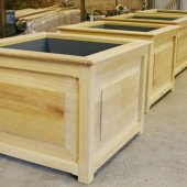 Raised and Fielded Planters